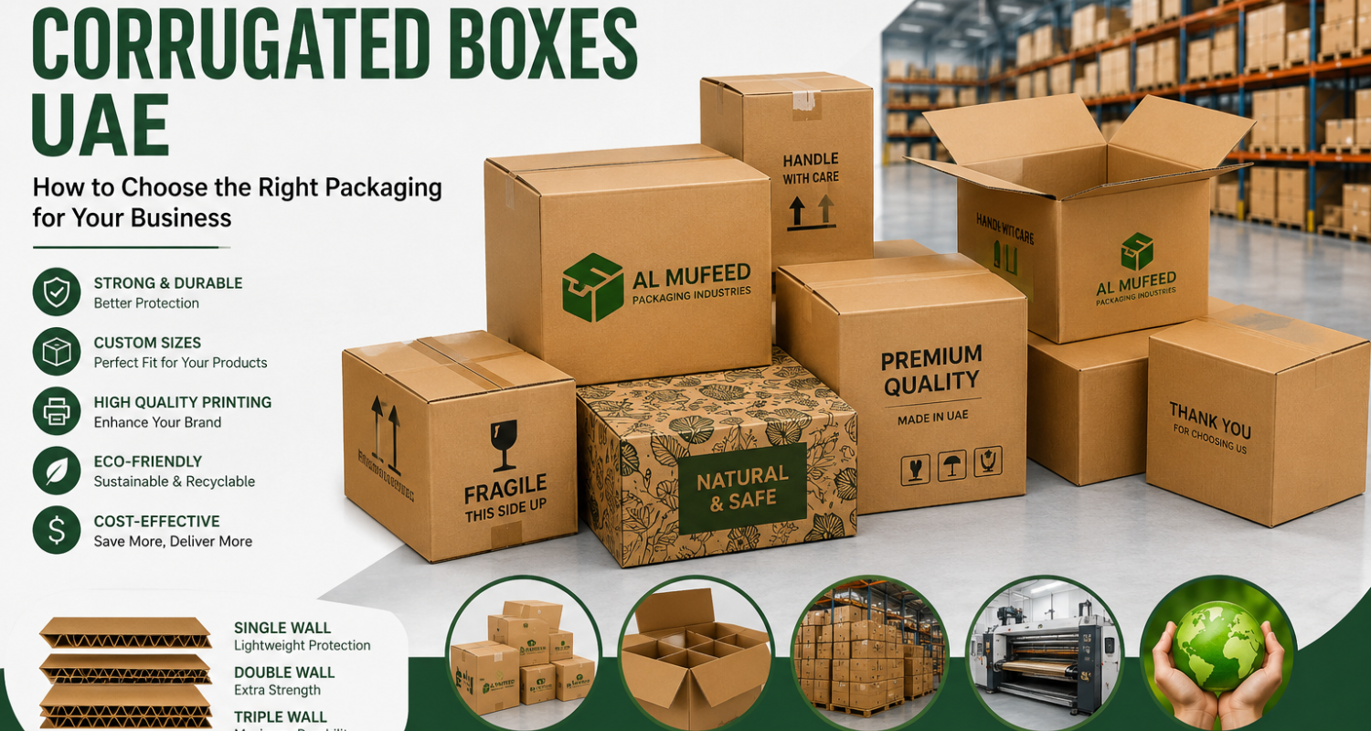 custom corrugated box uae