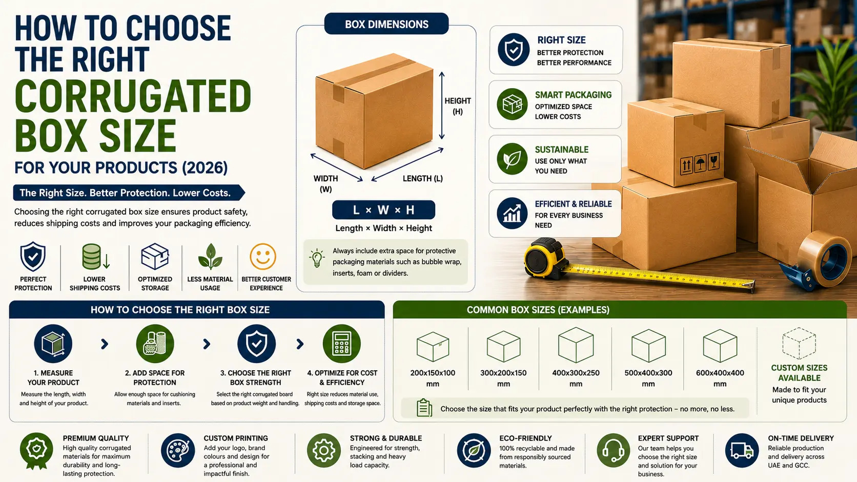 Corrugated Box Size
