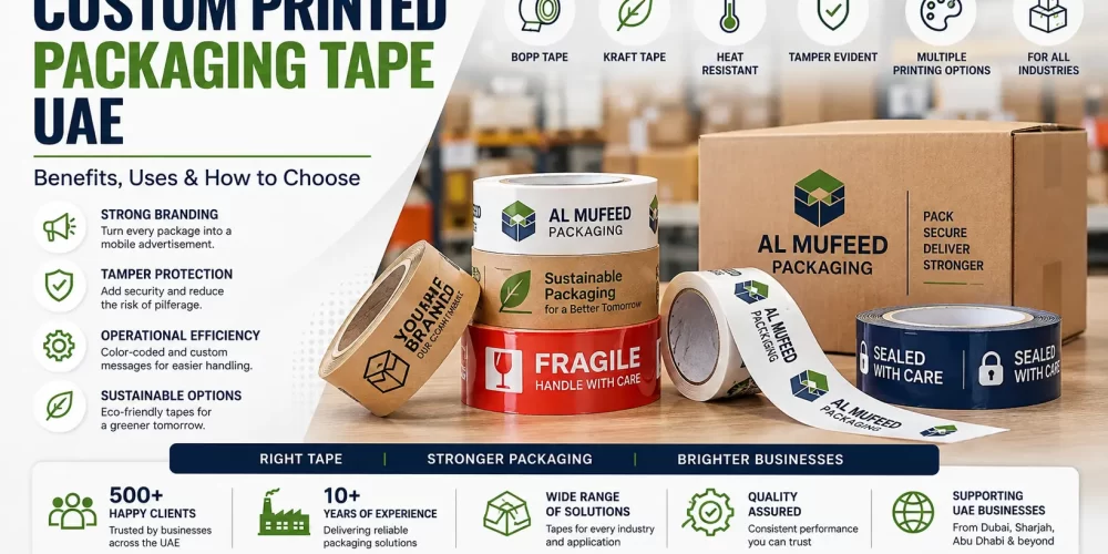 Custom Printed Packaging Tape UAE