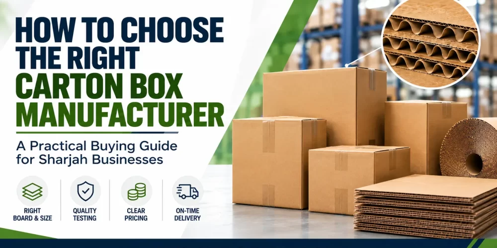 Carton Box Manufacturer Sharjah