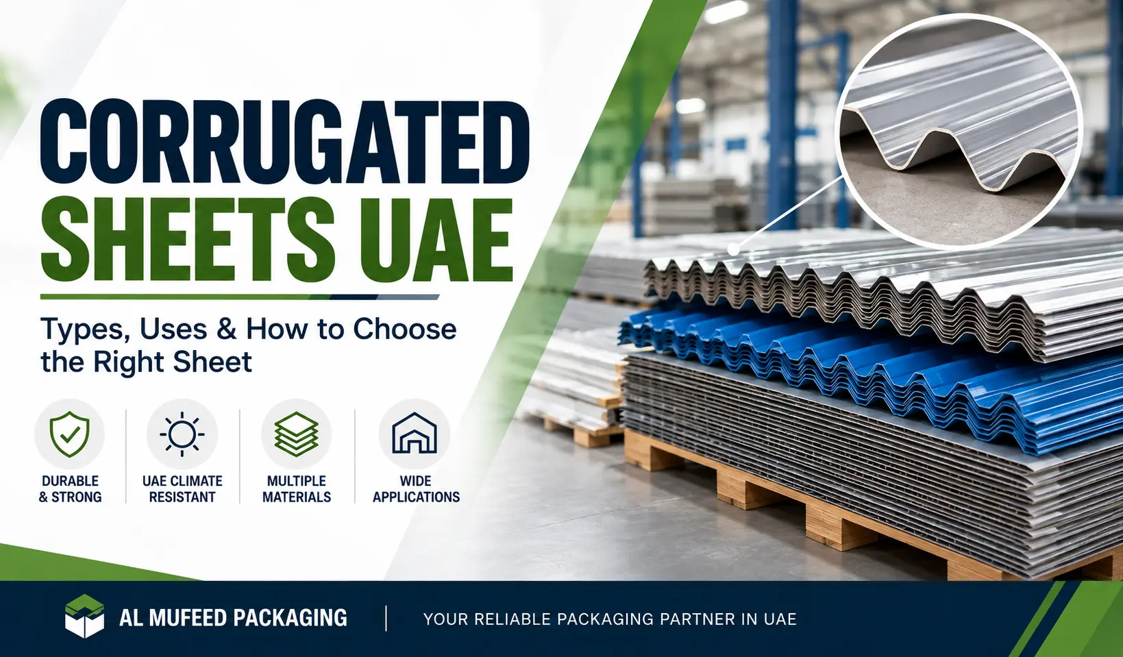 Corrugated Sheets UAE